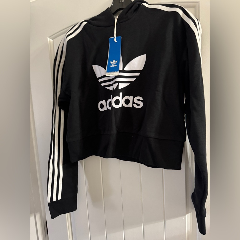 Adidas cropped hoodie